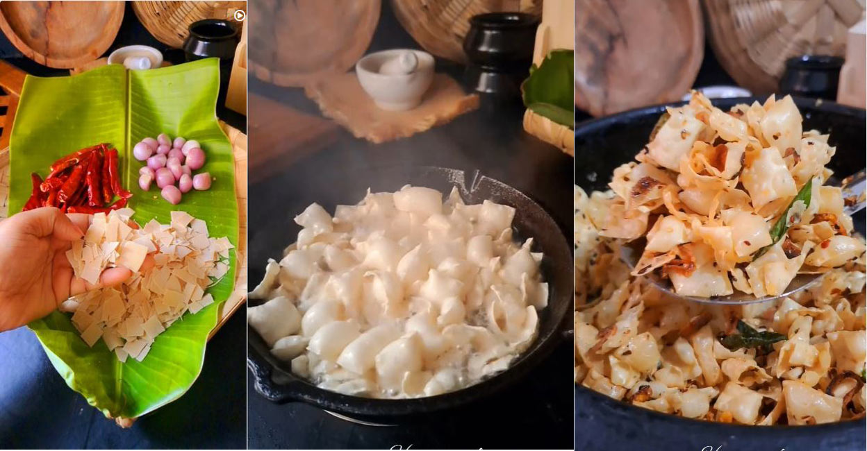 For those of you who love pappadam, pappadam mezhukkupuratti can also be a fun snack that you can put together in a jiffy. Photo: Instagram/@_heaven_of_spices