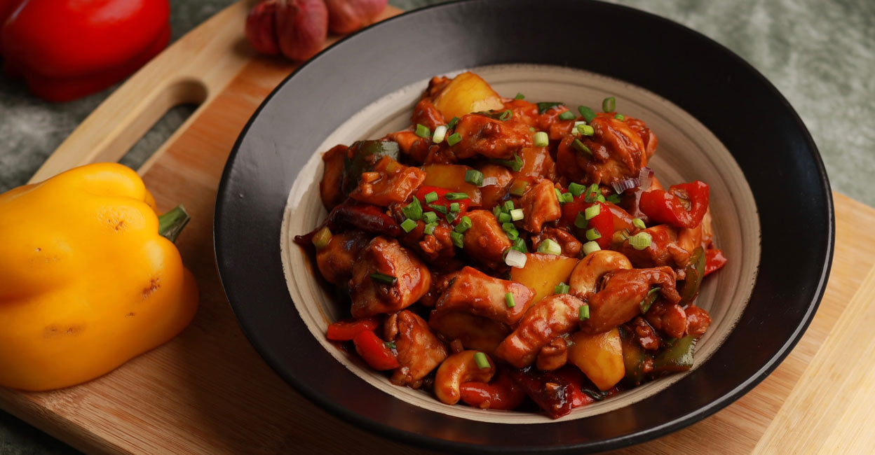 kung-pao-chicken Kung pao chicken is one of those dishes which was reinvented with different spices and flavours across regions. Photo: Chef Arun Vijayan