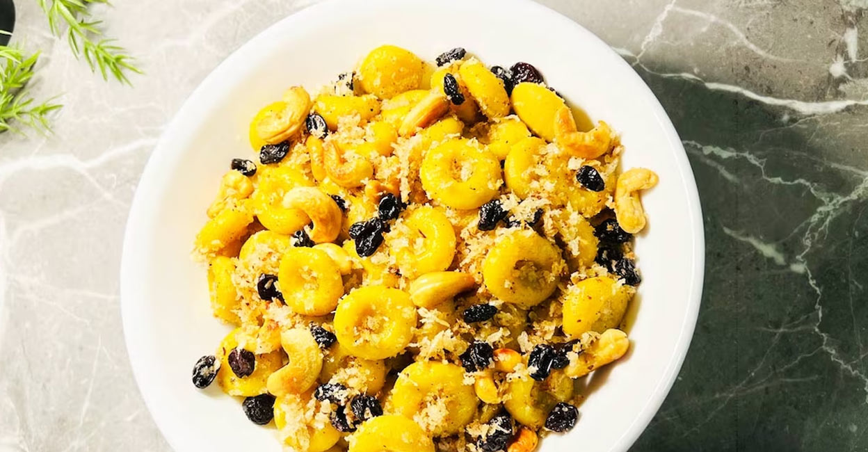 plantain-snack This oil-free snack is cooked in steam. Photo: Deepti