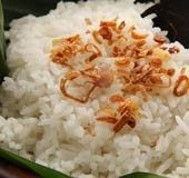 Karikku choru: Tender coconut water rice