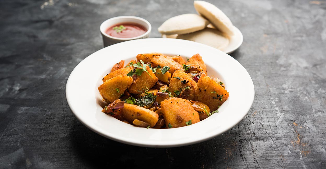 Masala fried idlis Masala fried idlis. Photo: iStock/Arundhati Sathe
