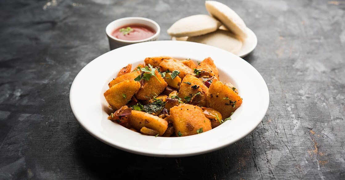 Masala fried idlis. Photo: iStock/Arundhati Sathe