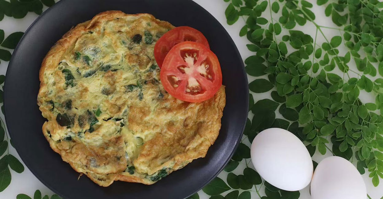 Moringa leaves omlet. Photo: iStock/Jogy Abraham
