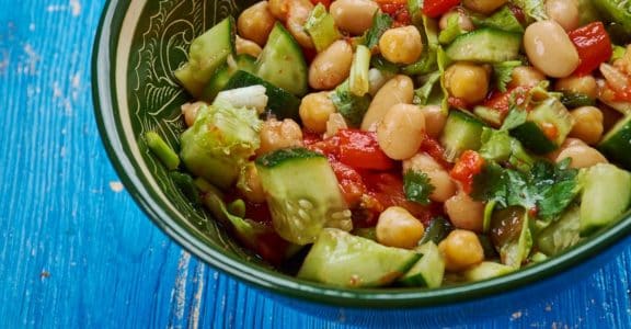 Chickpea salad