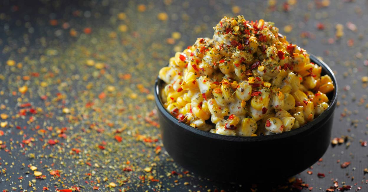 It's never too corny to make some mall-style cheesy corn