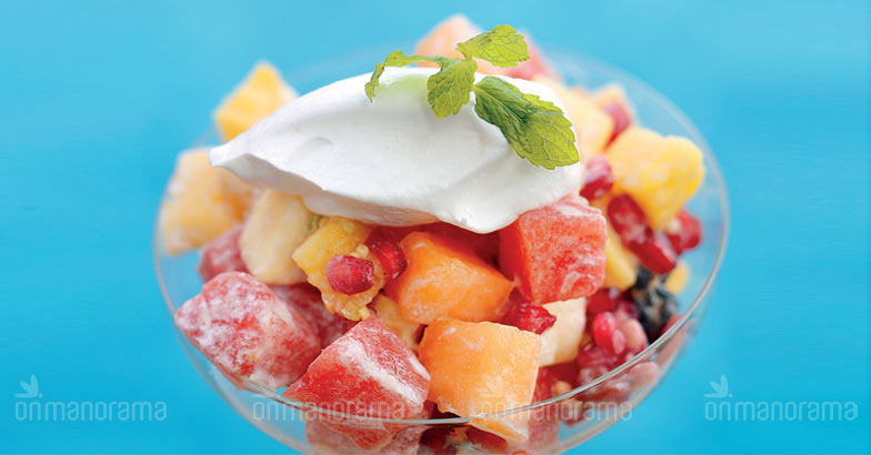 Condensed Milk Fruit Salad