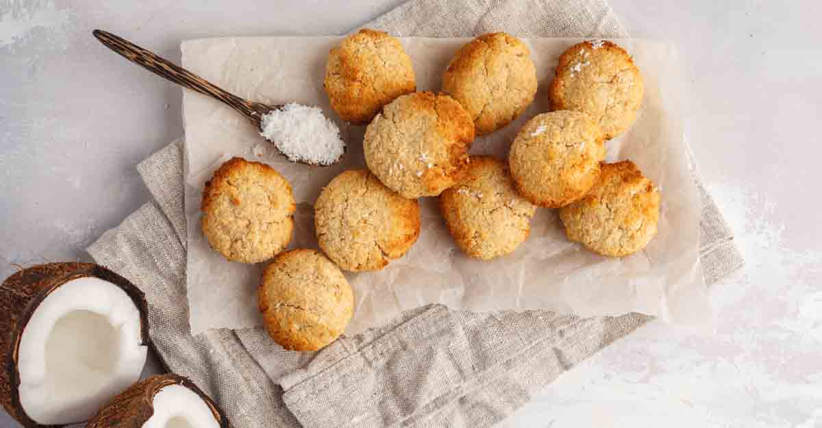 vegan coconut cookies vegan coconut cookies