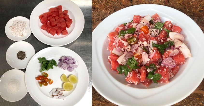 Summer special kummatikka salad Summer special kummatikka salad