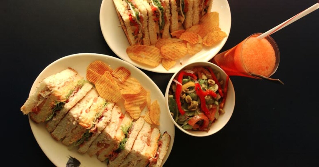 Easy and delicious home-made sandwich