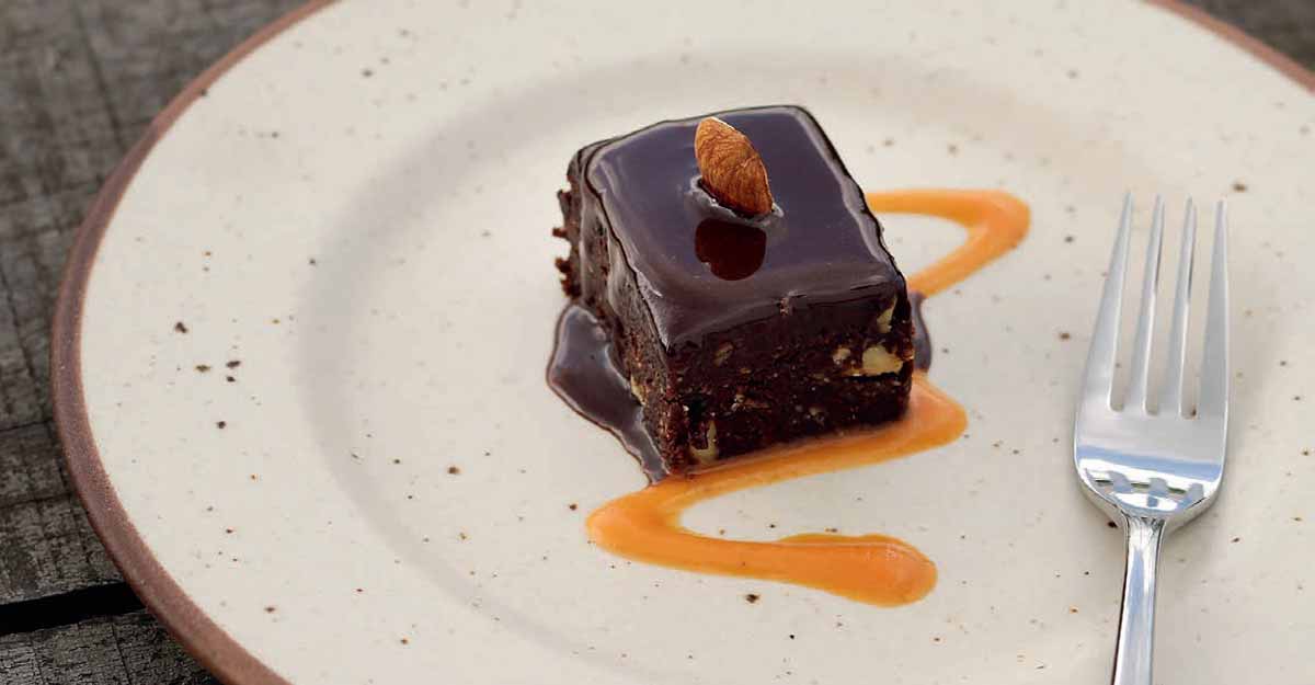 Raw brownie