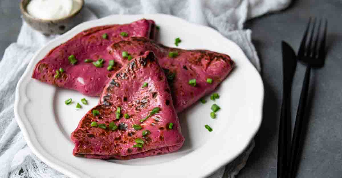 beetroot chilla