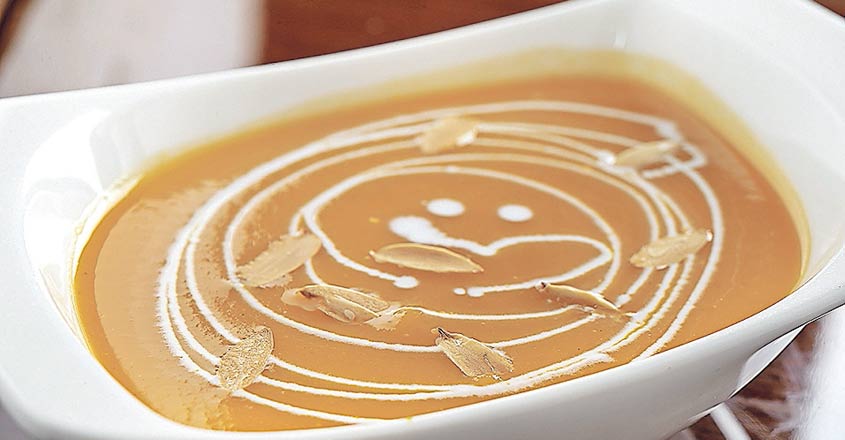 Try this low calorie carrot-pumpkin soup Try this low calorie carrot-pumpkin soup
