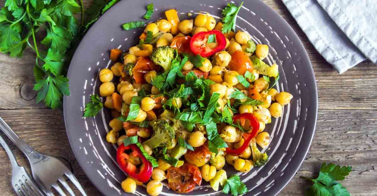 chickpeas salad chickpeas salad