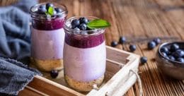 Mini blueberry cheesecake Mini blueberry cheesecake