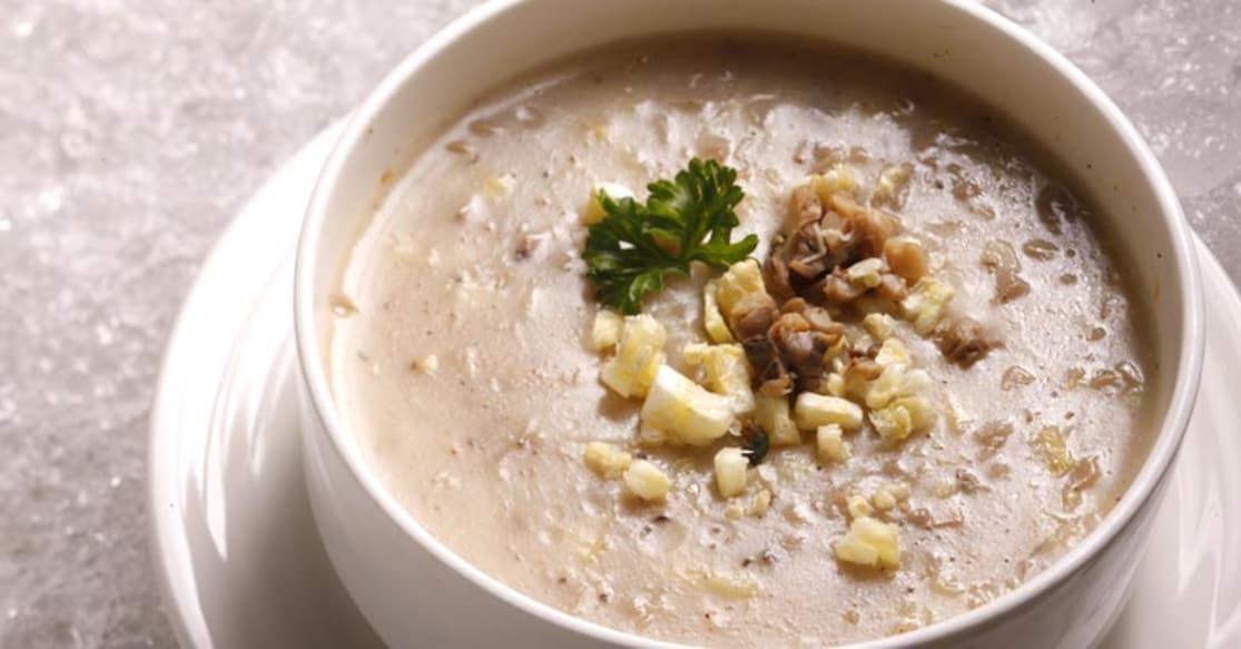 Mushroom and Baby Corn Soup