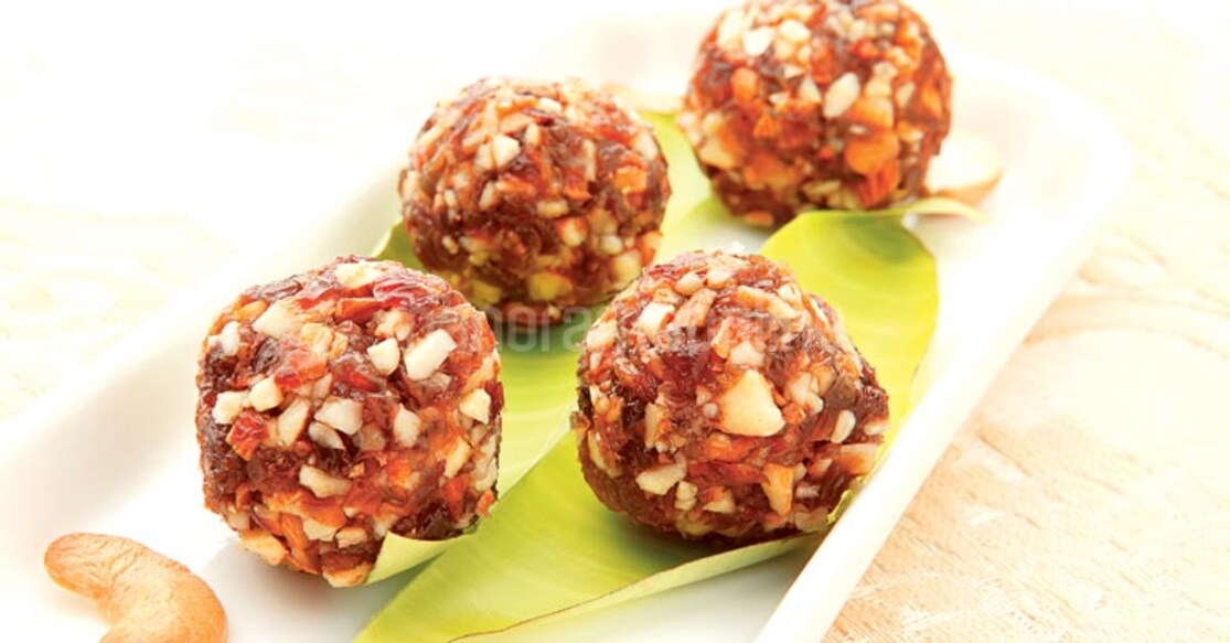 Mewa Laddoo A really easy recipe for a nutritionpacked snack.