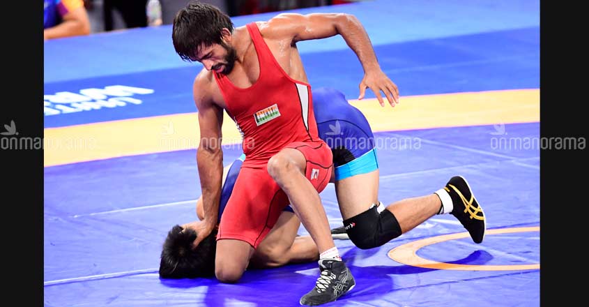 Wrestler Bajrang Punia wins India's first gold