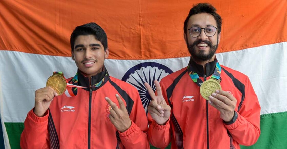 Shooter Saurabh bags gold, Abhishek strikes bronze 