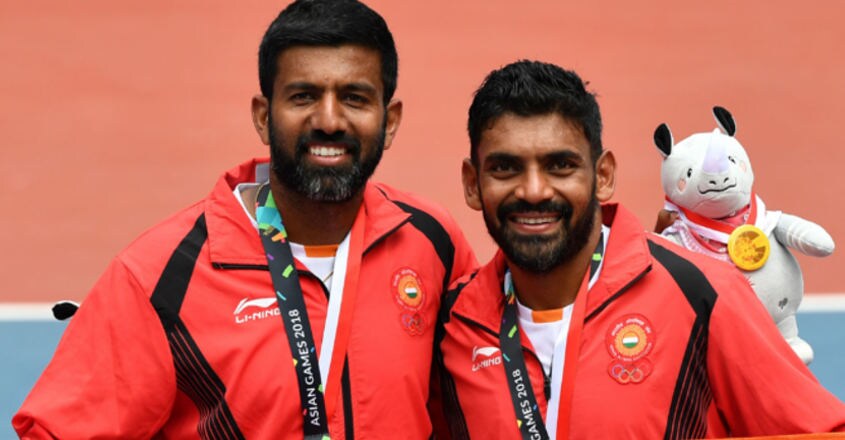 Rohan Bopanna and Divij Sharan 