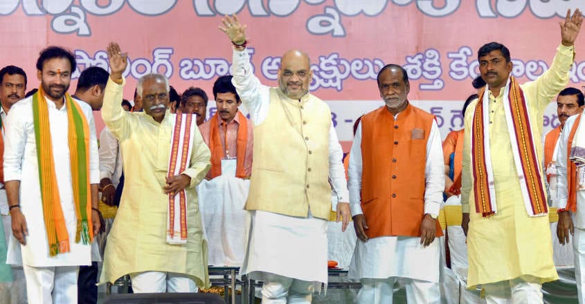 KCR, Rahul pursue 'break in India' while Modi follows 'Make in India ...