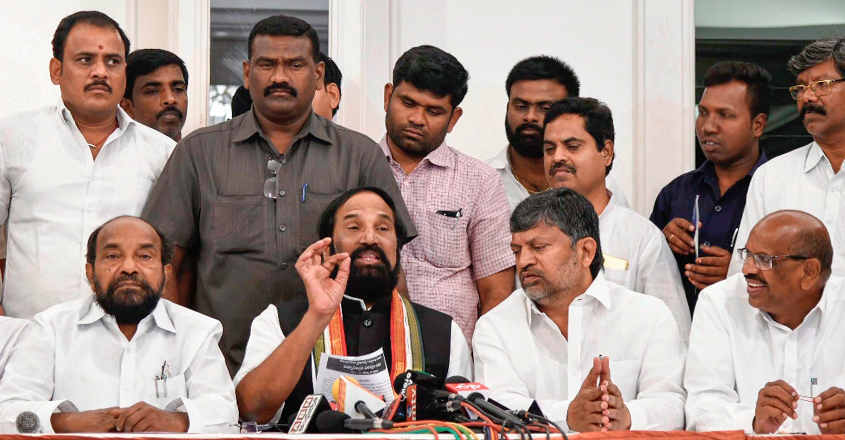 Sr Congress leaders, former MPs in the poll fray in Telangana Sr Congress leaders, former MPs in the poll fray in Telangana