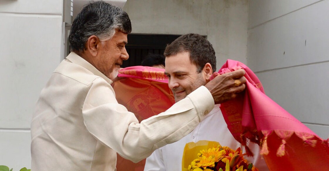 TRS, BJP target Chandrababu Naidu on Telangana poll trail