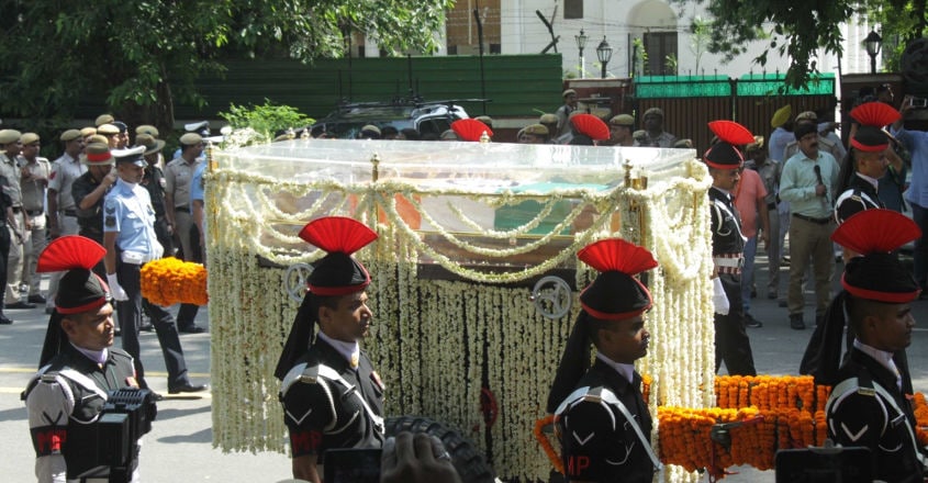 Vajpayee's final journey begins