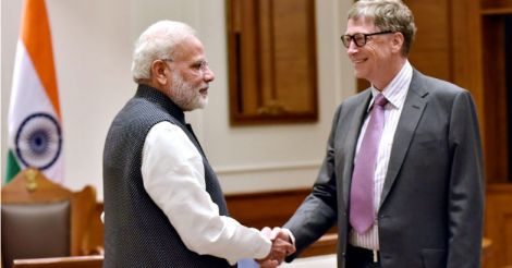 Inspired by India: Bill Gates praises PM Modi, again