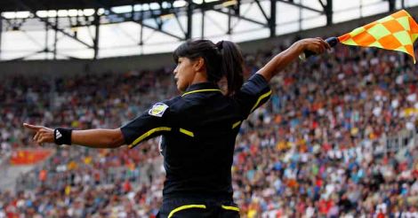 Female assistant referees to be seen for first time