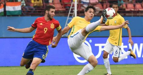FIFA U-17 World Cup: Brazil down Spain in Kochi