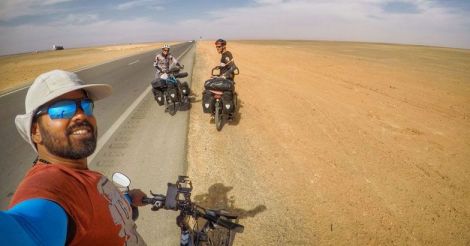 Keralite pedals his way to Russia, all for love of football