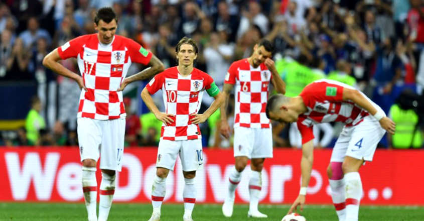 Mandzukic's head and Perisic's hand end Croatia's dream run
