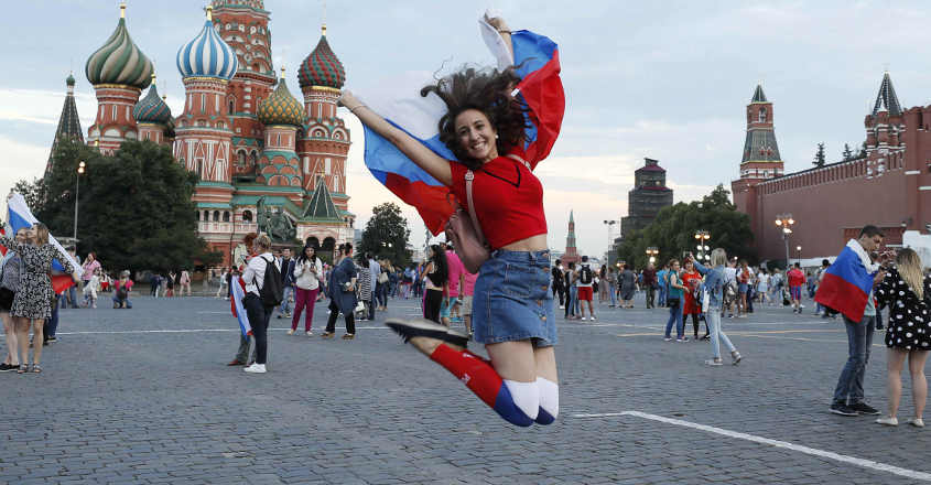 Russia dares to dream World Cup glory after Spain win