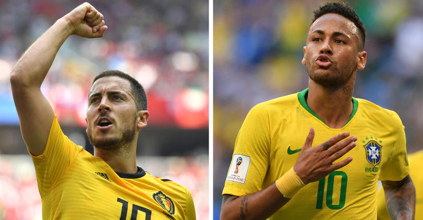 Hazard not Neymar takes over as tournament's star
