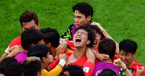 Germany bow out after shock loss to South Korea