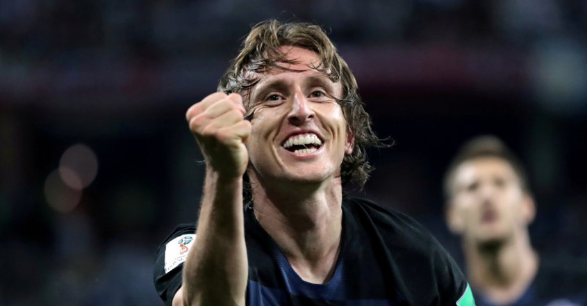 Magic Modric living the dream for Croatia