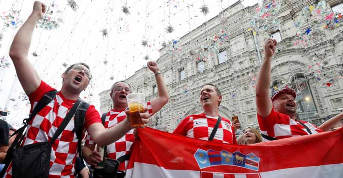 Croatia fans