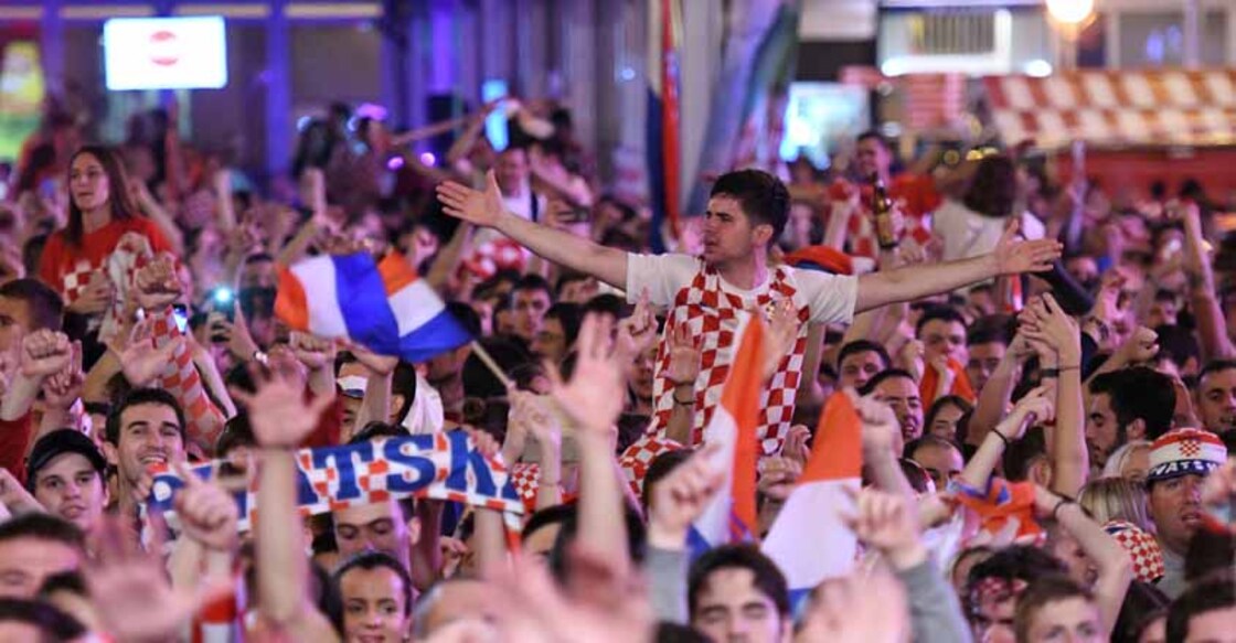 Croatia fans