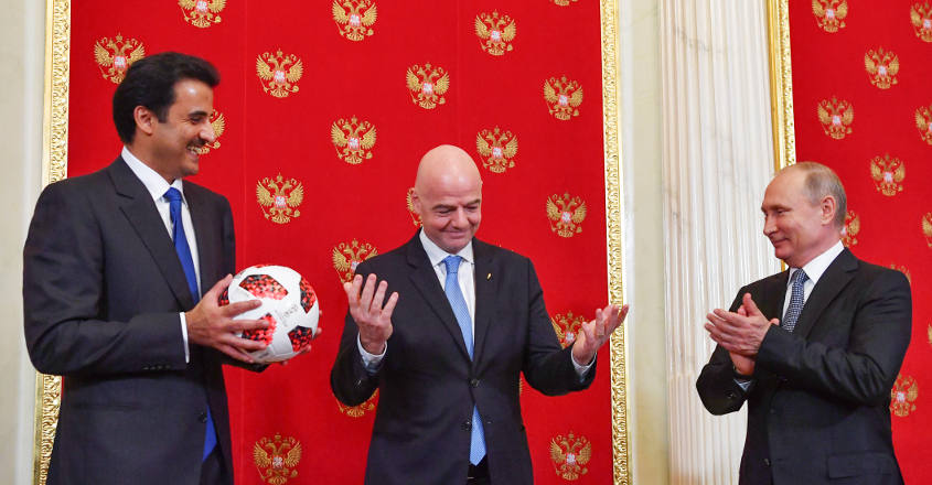 Russia hands over World Cup hosting duties to Qatar