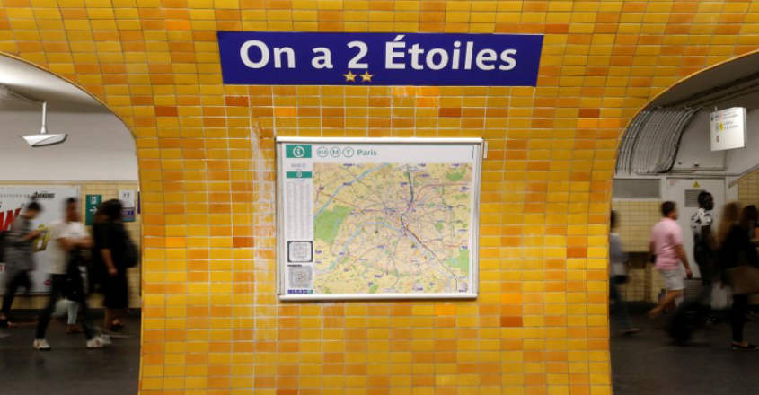 Paris subway changes names to honour World Cup champs