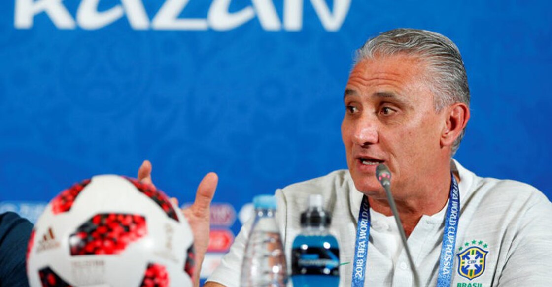 Tite admitted it was a "bitter" defeat, but he brushed aside suggestions he could resign. File/Reuters
