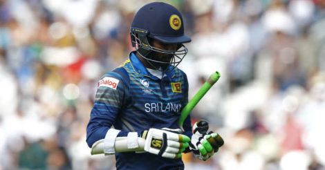 Sri Lankan captain Tharanga suspended for two games