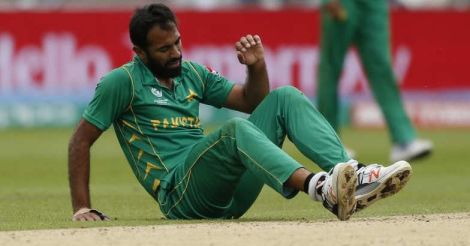 Wahab Riaz ruled out of Champions Trophy