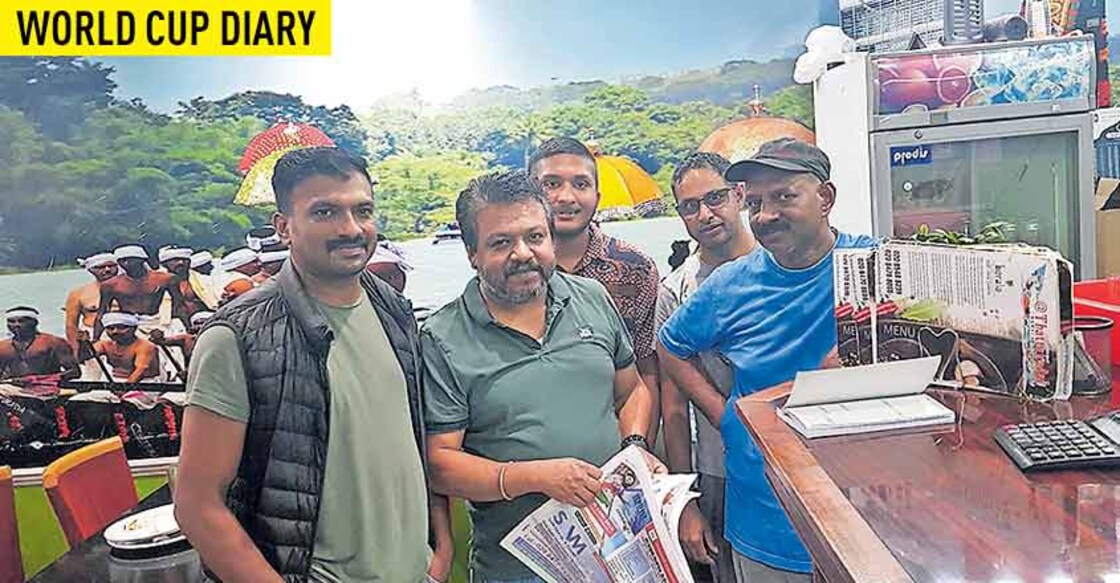 World Cup Diary: Stirring up South Indian flavours in London