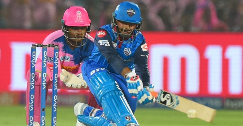 Pant fires Delhi Capitals to six-wicket win over Rajasthan