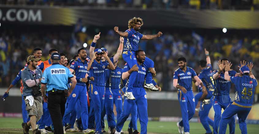 Mumbai Indians beat CSK to clinch 4th IPL title