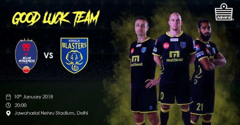 Kerala Blasters to wear black against Delhi