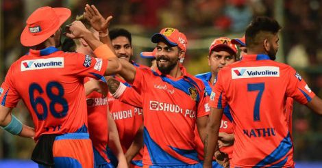 Gujarat Lion beat Royal Challengers Bangalore by 7 wickets