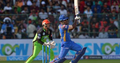 IPL: Sanju Samson blitz helps RR score 217/4