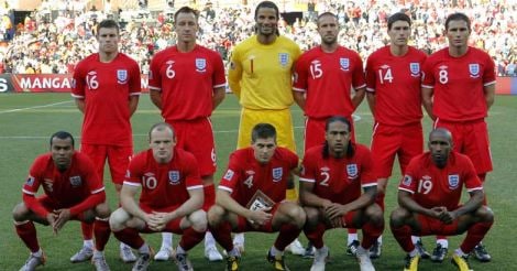 David James in England line-up